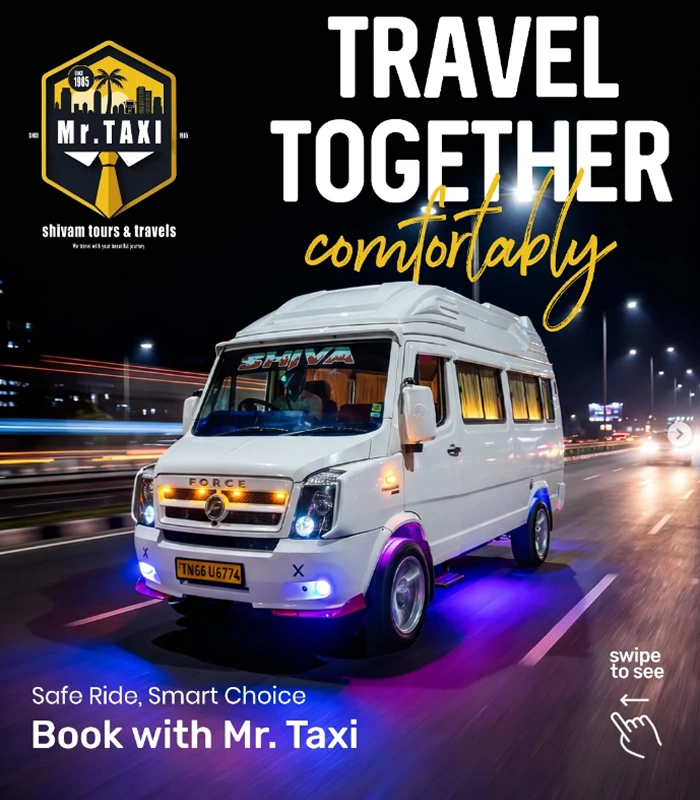 customized travel packages across Tamil Nadu